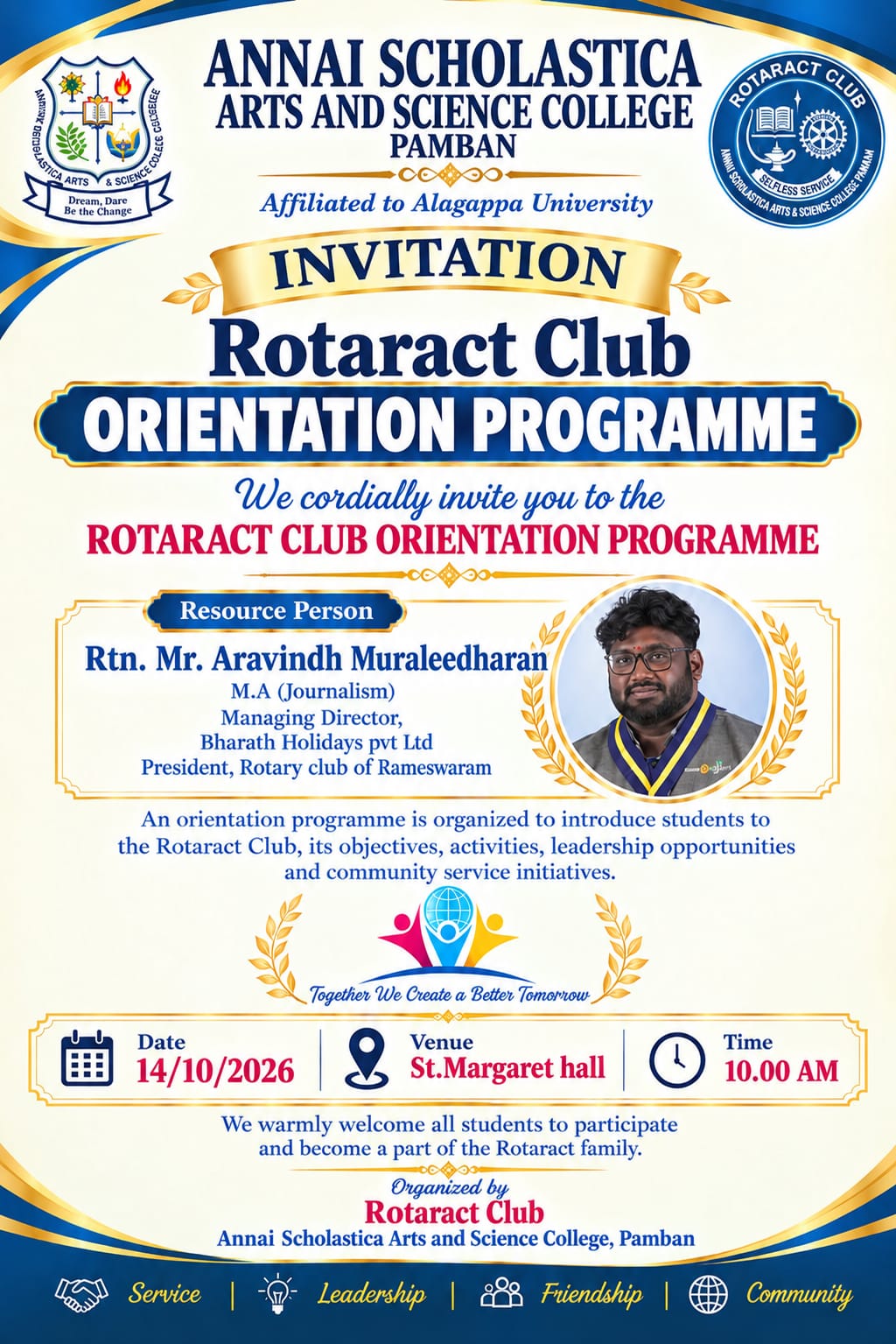  Orientation Programme